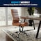 Flash Furniture High Back Brown/Black LeatherSoft Executive Swivel Chair GO-2286H-BR-BK-GG - alternate 4